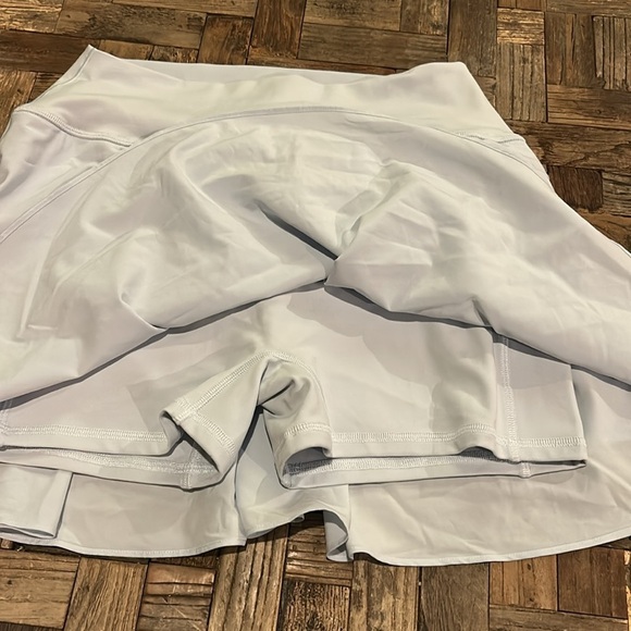 Yogalicious The Level Up Tiered Skort Sky Blue Tennis Size Large NWT - Picture 4 of 10